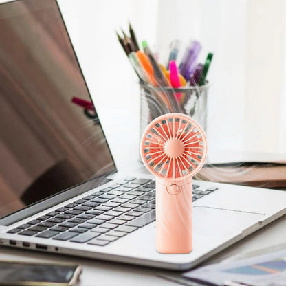 Mini Handheld Fan, Battery Operated, Portable Fan Rechargeable Personal Small Fan Portable Fan Rechargeable Fan Portable Eyelash Fan for Travel Indoor Outdoor