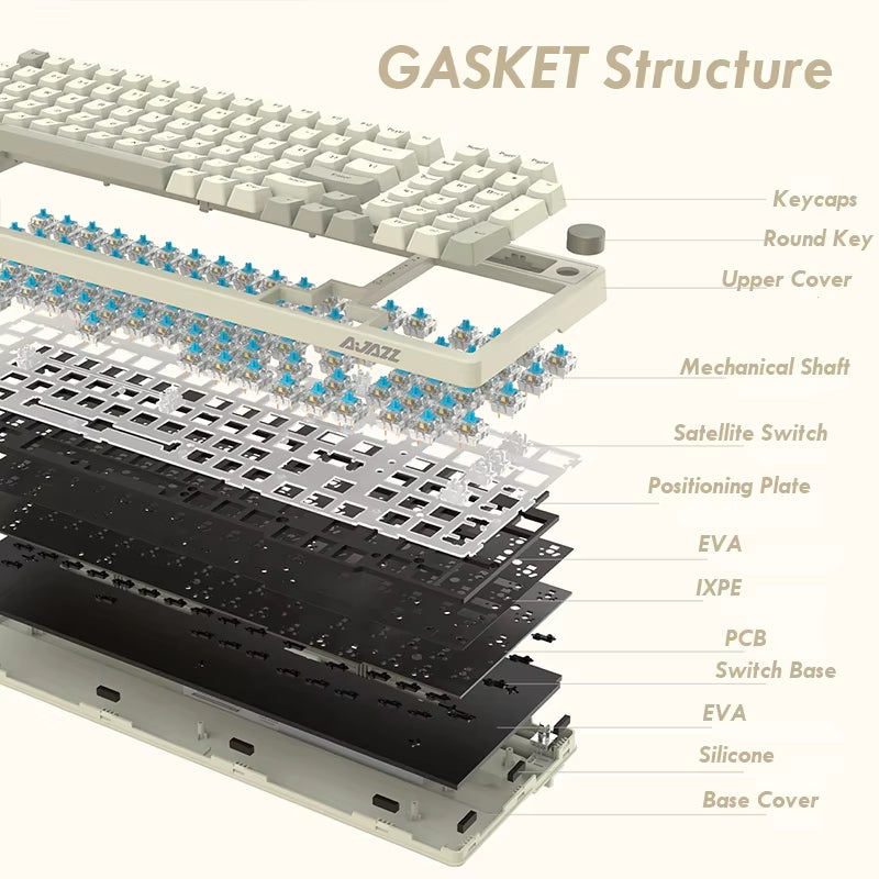 AK992 Wired Keyboard Backlight Keyboard Mechanical Gaming Keyboard for Computer Office Gaming